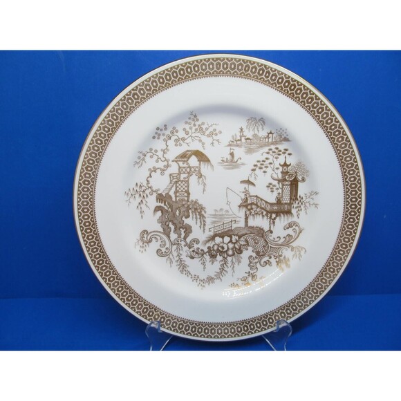 Spode Bone China Spodes Garden 10.5" Dinner plate Pristine Condition - Picture 9 of 16